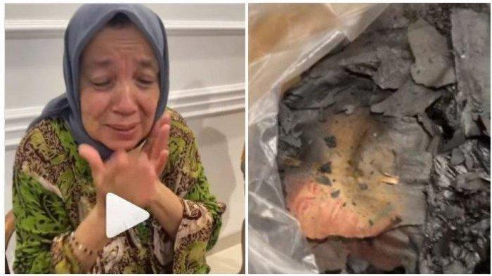 VIRAL Emak-emak Nangis Lihat Uang Segepok Miliknya Hangus Terbakar, BI Iba hingga Endingnya Begini