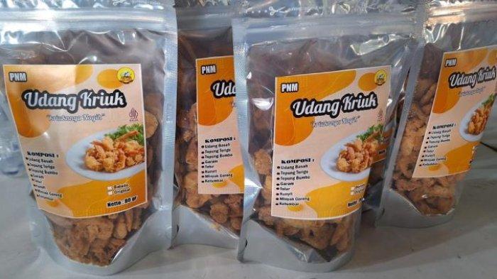 Hasil Olahan keripik Nasabah PNM.