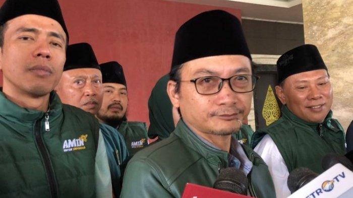 Sekretaris Jenderal Partai Kebangkitan Bangsa (PKB) Hasanuddin Wahid di kawasan Kota Batu, Malang, Jawa Timur, Sabtu (7/10/2023).