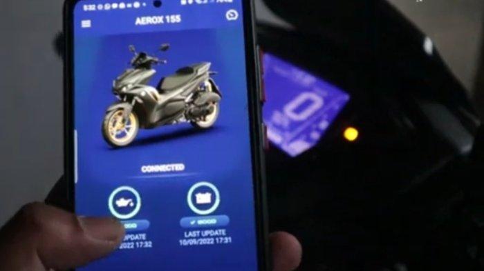 Fitur Canggih Y Connect di Motor All New Aerox 2023 Connected