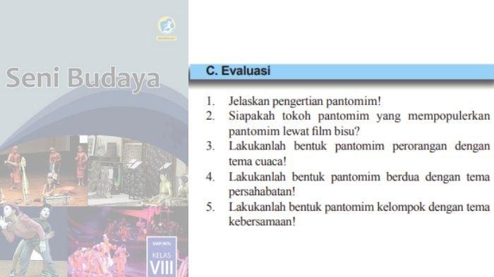 Soal Seni Budaya kelas 8 halaman 107, cek kunci jawabannya