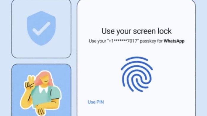 Fitur Passkey di WhatsApp