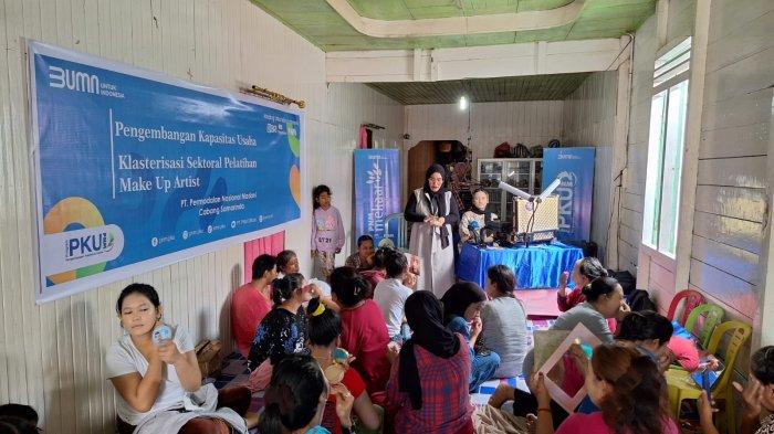 PNM PKU menggelar pelatihan klasterisasi Tata Rias Wajah atau yang dikenal dengan Istilah Make Up Artist (MUA).