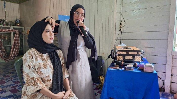 PNM PKU menggelar pelatihan klasterisasi Tata Rias Wajah.