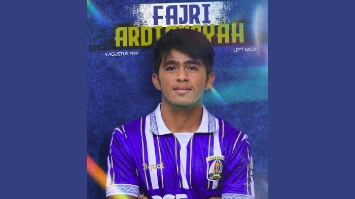 Fajri Ardiansyah, bek kiri baru Persiba Balikpapan, pemain eks PSM Makassar.
