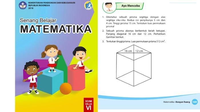Soal Matematika kelas 6 SD halaman 109, cek kunci jawabannya.