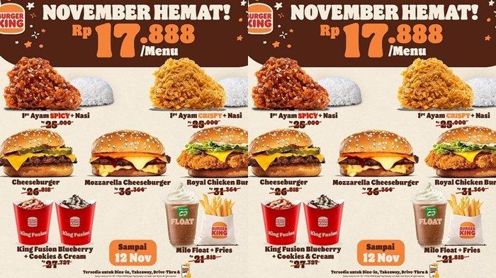 promo Burger King