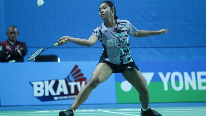Ester Nurumi Tri Wardoyo. Berikut hasil badminton Korea Masters 2023 hari ini. Kalahkan lawan Komang, Ester tembus semifinal. Ini adalah semifinal Super 300 pertama adik Chico.
