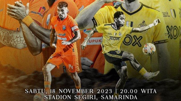 Uji Coba Internasional. Duel Borneo FC vs Perak FC digelar di Stadion Segiri Samarinda, Sabtu (18/11/2023), Pukul 20.00 Wita.