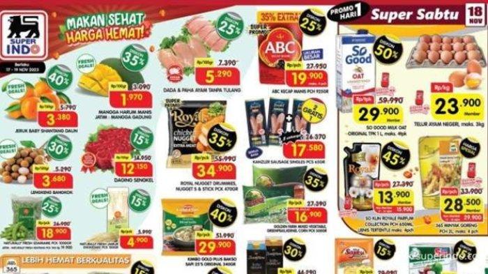 Katalog Promo Jsm Superindo Hari Ini Sabtu 18 November 2023 Khusus