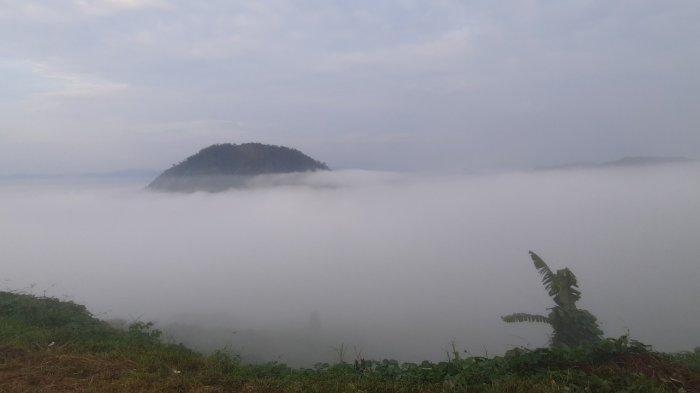 Mengenal Destinasi Wisata Gunung Embun di Paser seperti Negeri di Atas