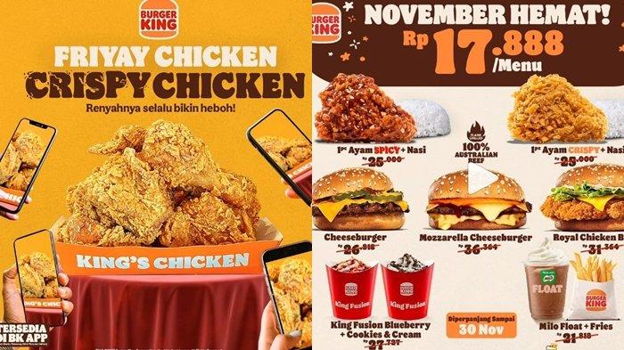 promo Burger King.