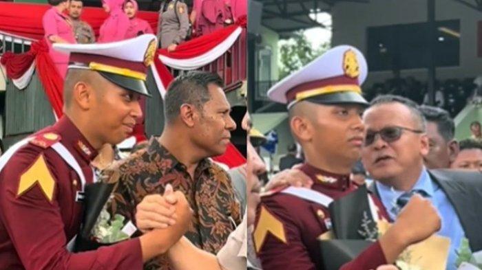 Dalam foto dan video yang beredar di media sosial yang salah satunya diunggah akun TikTok @kepokedinasan itu, Edhy Prabowo terlihat datang ke wisuda taruna Akpol yaitu putra terpidana seumur hidup Ferdy Sambo, Tribrata Putra Sambo.