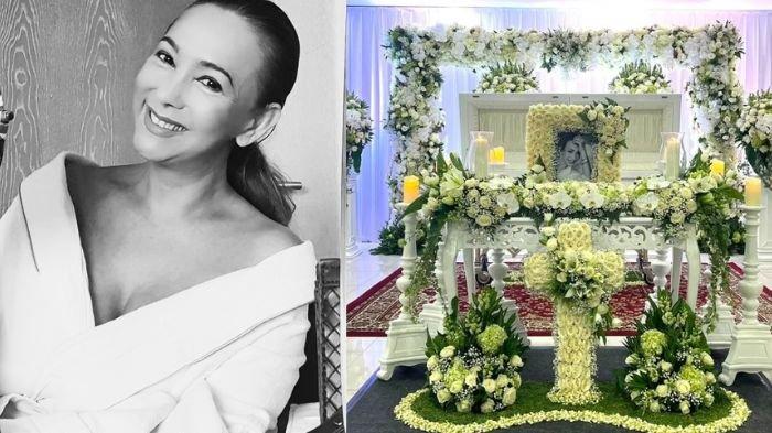 Pemakaman Kiki Fatmala di San Diego Hills Karawang, Jawa Barat digelar secara tertutup hari ini, Sabtu (2/12/23).