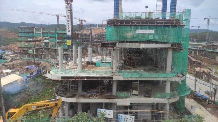 Pembangunan infrastruktur Kemenko 4 di IKN Nusantara terus dikebut. 