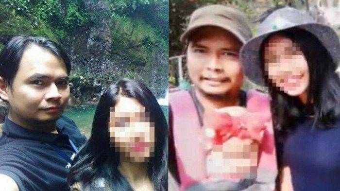 Foto tampang Panca Darmansyah dan istrinya, Devnisa.