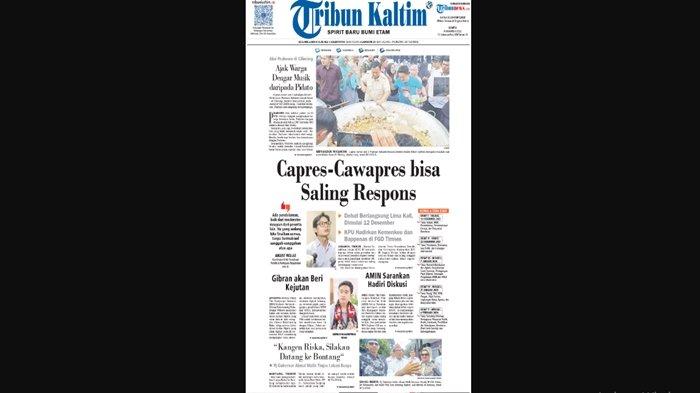 HL Tribun Kaltim 9 Desember 2023.