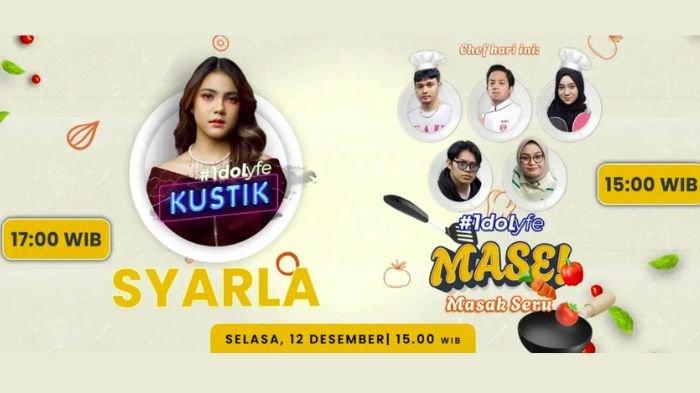 IdoLyfe hari ini bakal masak bareng Paul dan Nabila dengan Kiki MasterChef Indonesia Season 11. Sedangkan, Rony dan Salma harus absen. Akses live streaming RCTInya berikut.