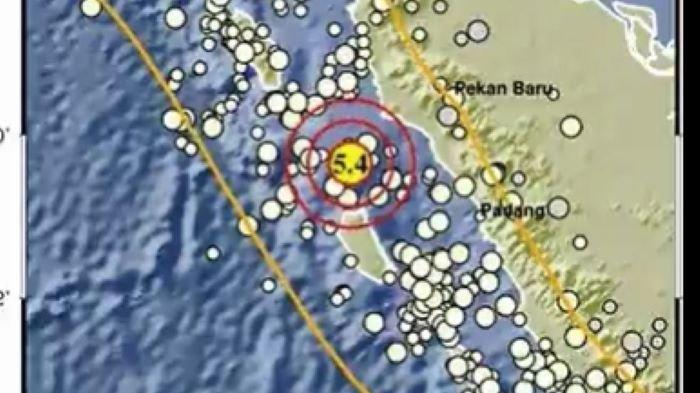 GEMPA TERKINI PADANG - Info BMKG gempa terkini Padang Sumatera Barat dan pusat gempa 2 menit yang lalu Sumbar hari ini atau gempa terkini Padang 2 menit yang lalu.