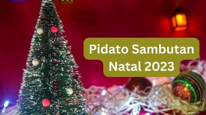 Ilustrasi. Simak berikut contoh pidato sambutan Hari Natal 2023 yang bisa digunakan pada 25 Desember mendatang.