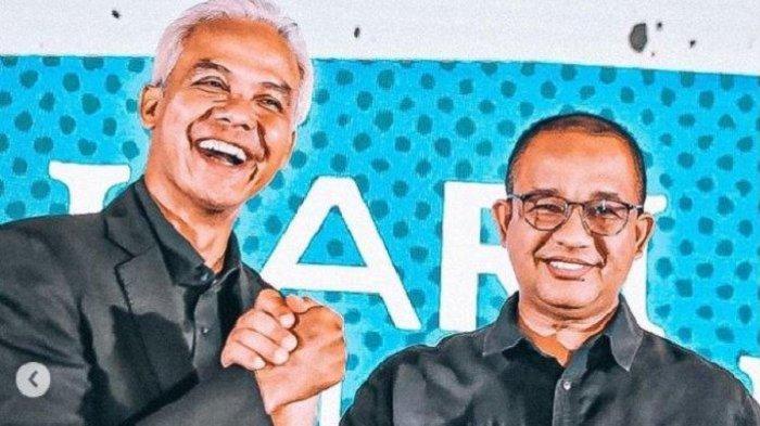 Anies Baswedan (Kanan) unggah foto kebersamaannya dengan Ganjar Pranowo (Kiri) di akun Instagram pribadinya di @aniesbaswedan.