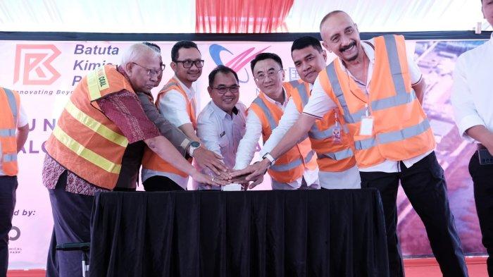 Grounbreaking Pabrik Amonium Nitrat berkapasitas 180 ribu ton per tahun di Kutai Timur.