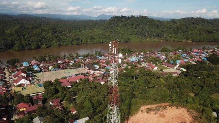 Jaringan telekomunikasi di Kabupaten Mahakam Ulu.