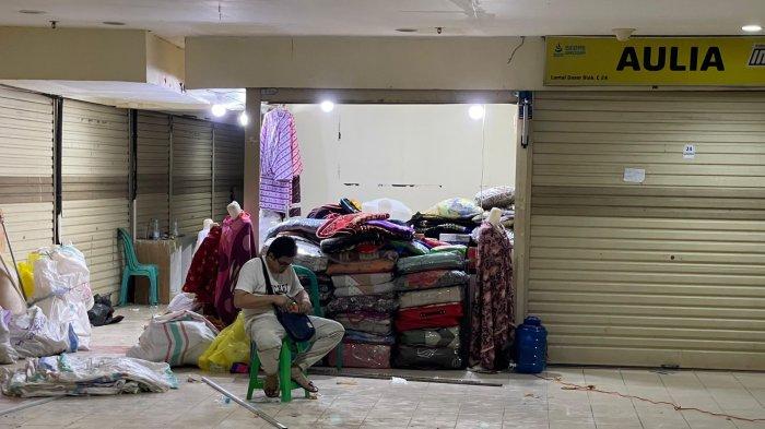 Pedagang Pasar Pagi Samarinda tengah fokus tuntaskan relokasi ke lapak yang baru. 