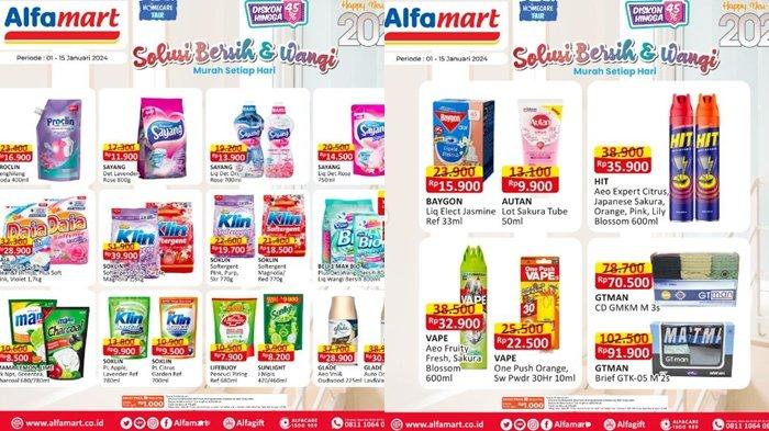 PROMO Alfamart hingga 15 Januari 2024: Vitalis Body Mist Rp21.900, Antangin JRG Rp16.000/Box 
