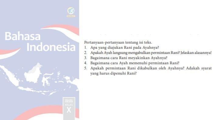 Soal Bahasa Indonesia halaman 153 kelas 10, berikut kunci jawabannya.