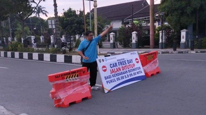 Car Free Day yang digelar pada 7 Januari 2024 di Samarinda. Pemkot bakal menjadikan agenda CFD ini setiap akhir pekan.