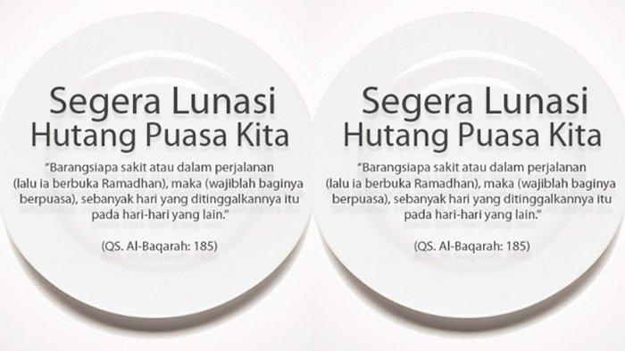 QADHA PUASA. Simak infortmasi terkait penjelasan bolehkah qadha puasa dibayar bersamaan dengan Puasa Sunnah seperti Senin-Kamis.