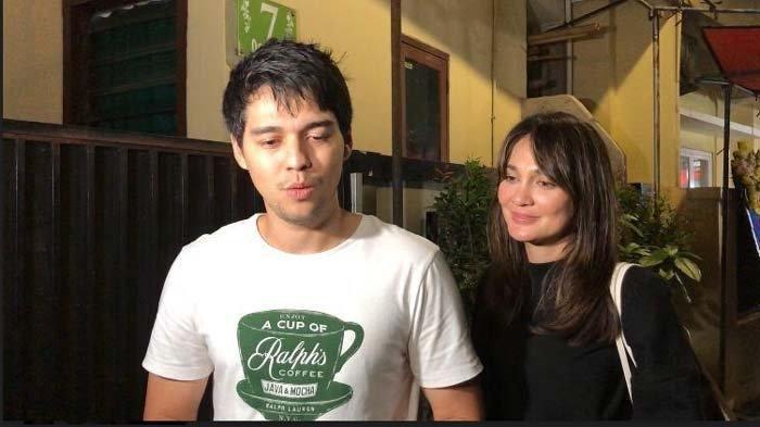 LUNA MAYA MENIKAH - Maxime Bouttier dan Luna Maya saat ditemui di kawasan Bangka, Mampang Prapatan, Jakarta, Rabu (17/1/2024).