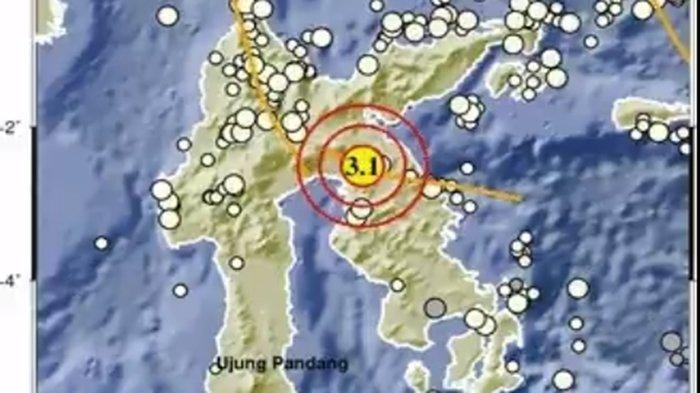 GEMPA HARI INI - Berikut info BMKG gempa hari ini beberapa menit yang lalu terjadi di Luwu Timur, Sulawesi Selatan lengkap penjelasan BMKG.