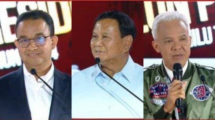 SURVEI CAPRES - Tiga capres Anies Baswedan, Prabowo Subianto, Ganjar Pranowo. Simak hasil survei capres 2024 terbaru. Perebutan suara di Jawa Timur sengit. Bagaimana Jawa Barat, Jateng DIY, DKI, cek elektabilitas tiap provinsi