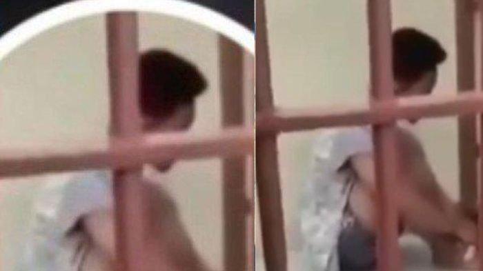 Potret Junaedi pembunuh 1 keluarga di Babulu PPU dalam penjara. Tampak berada di sel khusus sendirian di pojokan. Terkuak kepribadian hingga hobinya viral di media sosial.