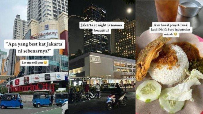 PUJI JAKARTA - Turis Malaysia beri pujian untuk Jakarta saat kunjungi Indonesia.