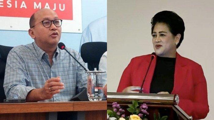 VIDEO CONNIE - Ketua TKN Prabowo-Gibran, Rosan Roeslani. Kanan: Connie Bakrie, Pengamat militer dan intelijen. Viral video Connie Bakrie sebut skenario Gibran gantikan Prabowo di tahun kedua. Bantahan Rosan Roeslani, disebut sebagai sumber Connie dalam video.