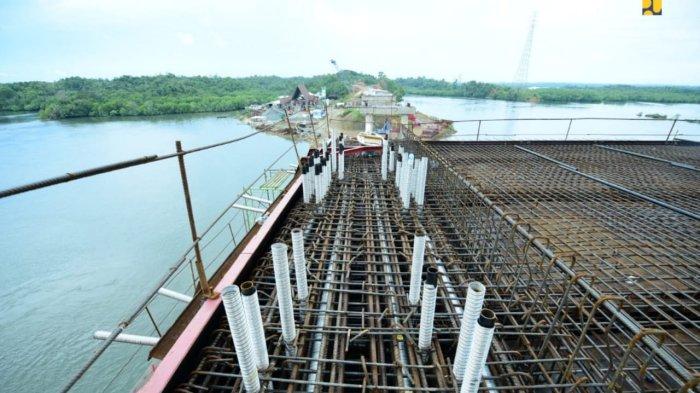 Pembangunan Jembatan Pulau Balang II pelengkap infrastruktur IKN Nusantara, hubungkan ke Kota Balikpapan, Kalimantan Timur.
