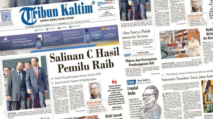 Salinan C hasil pemilu dari ratusan TPS di Balikpapan, raib saat listrik padam pada Sabtu (17/2/2024) malam.