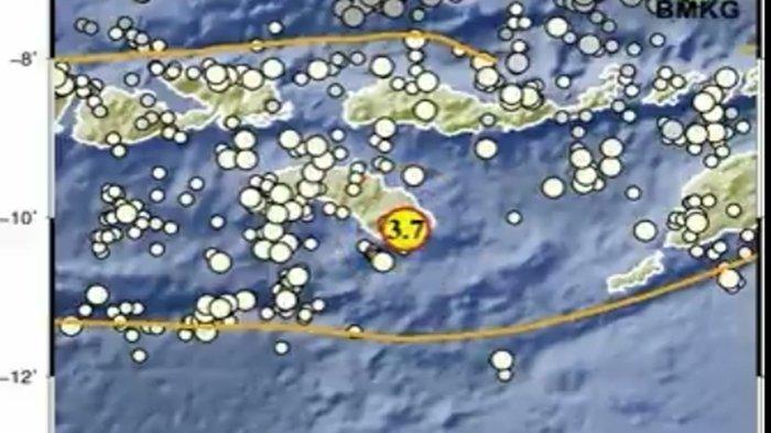 GEMPA HARI INI - Berikut info BMKG gempa hari ini beberapa menit yang lalu terjadi di Wulla Waijelu NTT lengkap penjelasan BMKG.