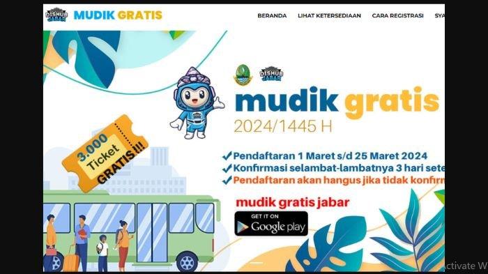 MUDIK GRATIS 2024 - Terjawab sudah mudik gratis Lebaran 2024 kapan dibuka, syarat dan cara daftar online.