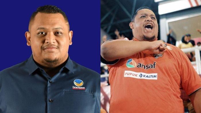 Nabil Husien, bos Borneo FC yang maju di caleg DPR RI Kaltim dan unggul perolehan suara, berpotensi lolos ke Senayan.