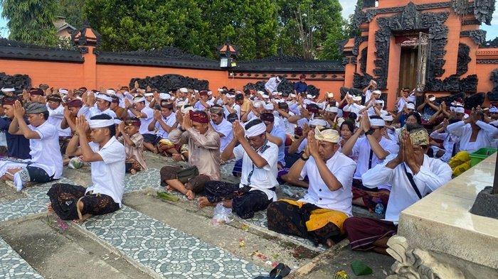 Salah satu rangkaian penyambutan Hari Nyepi 2024 oleh umat Hindu di Kutai Timur.