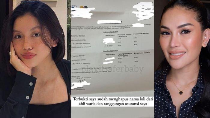 Potret Lolly (kiri) dan Nikita Mirzani (kanan). Terbaru, Nikita Mirzani tak ingin disangkutpautkan lagi dengan Lolly, beber bukti nama Lolly sudah dihapus dari daftar ahli waris.