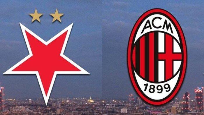 Liga Europa. Laga leg kedua Slavia Praha vs AC Milan berlangsung di Stadion Fortuna Arena, Jumat (15/3/2024), Pukul  01.45 WIB