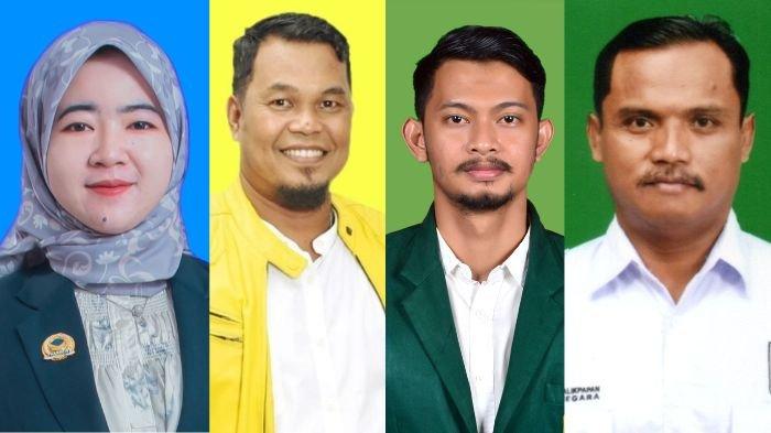 Tampang wajah baru caleg terpilih DPRD Balikpapan berdasarkan hasil rekapitulasi KPU.