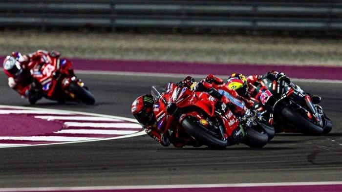 Rider Ducati Lenovo, Francesco Bagnaia (1). Berikut jadwal MotoGP Portugal 2024 hari ini, dimulai Free Practice 1 dan Free Practice, Jumat (22/3/2024).