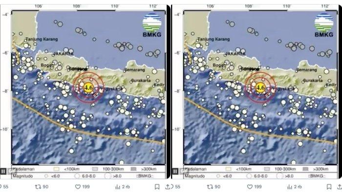 GEMPA TERKINI - Informasi BMKG gempa terkini, Minggu (23/3/2024). Gempa magnitudo 4.6 terjadi di Pangandaran, Jawa Barat.