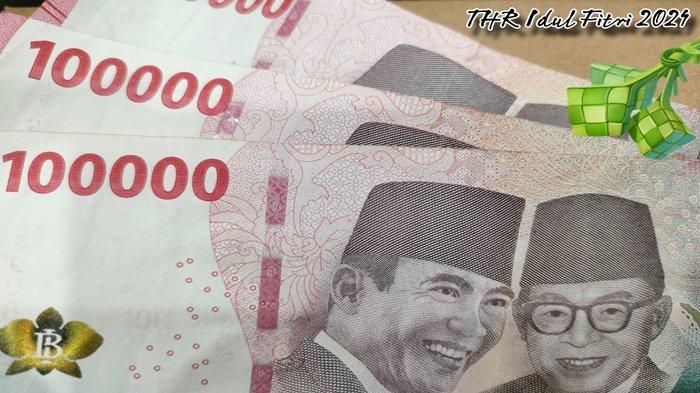 Ilustrasi THR Idul Fitri 2024